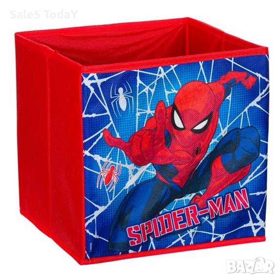 Кутия за съхранение, Spiderman, 25x25x25cm, снимка 1