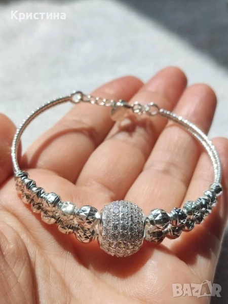 Нова сребърна гривна Виетнам, снимка 1