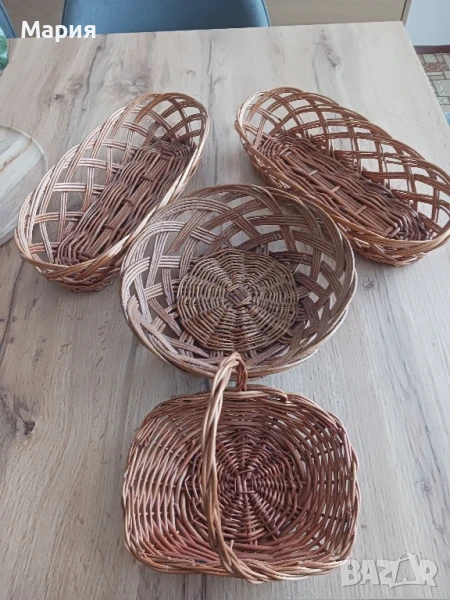 Плетени панери лот, снимка 1