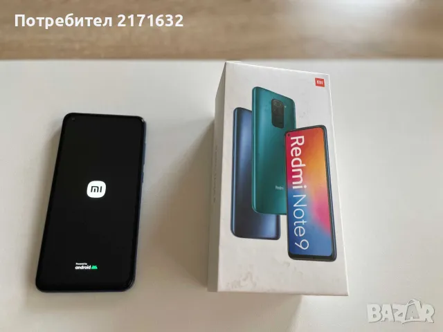 Телефон Xiaomi Redmi Note 9, снимка 4 - Xiaomi - 47465683