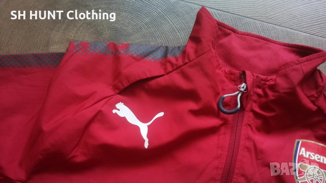 PUMA FC ARSENAL Football Jacket Размер S футболна горница 47-67, снимка 4 - Спортни дрехи, екипи - 53134026