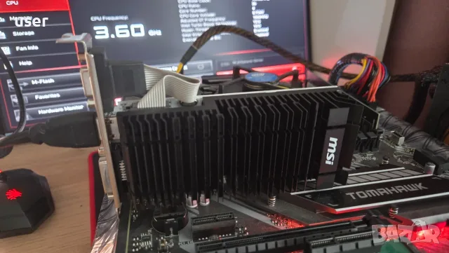Видеокарта MSI GeForce GT 730 2GB DDR3 N730K-2GD3H/LP, снимка 5 - Видеокарти - 56104541
