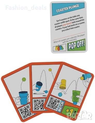 Нова Goliath Games Парти игра за възрастни и деца за 2-4 играчи Подарък , снимка 4 - Други игри - 42454294