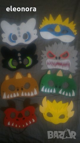 Ръчно изработени маски на анимационни и приказни герои, снимка 13 - Други - 24703819