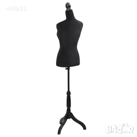 vidaXL Дамски бюст манекен, черен, снимка 3 - Манекени - 56146603