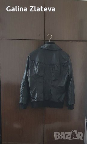  Яке Only от естествена кожа, снимка 3 - Якета - 29863065