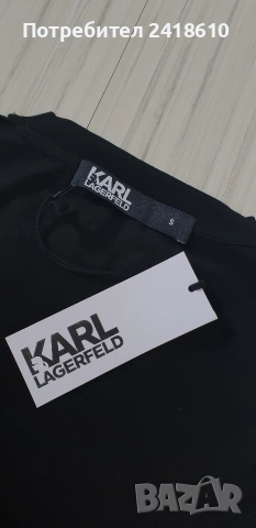 Karl Lagerfeld Stretch Cotton Mens Size S НОВО! ОРИГИНАЛ! Мъжка Тениска!, снимка 4 - Тениски - 53949455