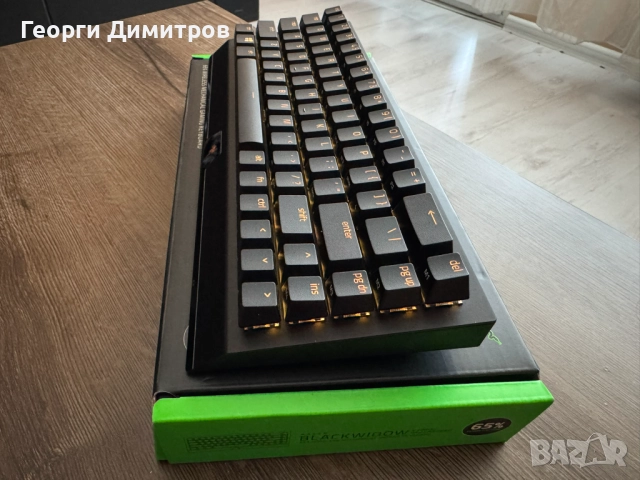 Razer - BlackWidow V3 Mini HyperSpeed,Yellow, Механична клавиатура, снимка 10 - Клавиатури и мишки - 52516755
