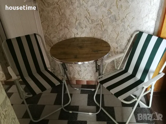 Кръгла маса с два стола- сет