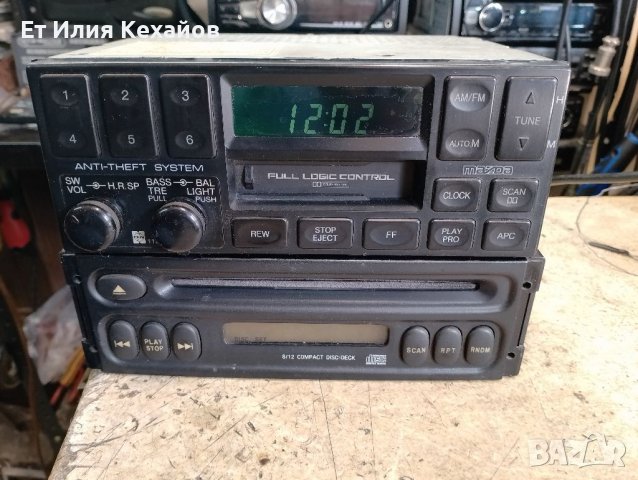 Mazda miata касетофон и чейнджър