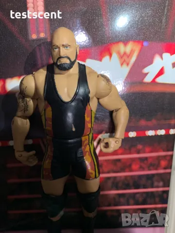 Екшън фигура WWE Big Show Грамадата WWE Mattel Camouflage basic series играчка figure camo, снимка 4 - Колекции - 49148645