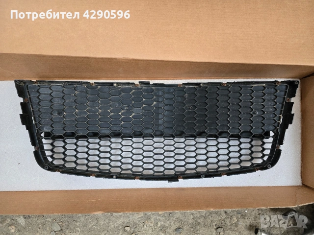 Решетка в броня за Chevrolet Aveo / Авео хечбек 2008-2011г., снимка 2 - Части - 54115506