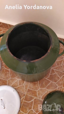 Емайлиран казан 80 литра, снимка 2 - Съдове за готвене - 29165297