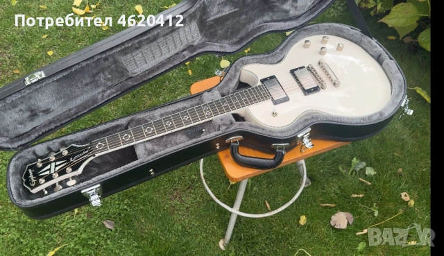 Epiphone Jerry Cantrell Prophecy Les Paul Custom Bone White, снимка 10 - Китари - 52247073