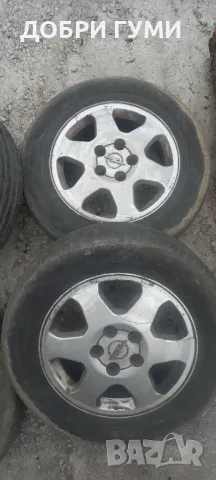 5х110 ДЖАНТИ 15 ОПЕЛ ЗАФИРА С 195 65 15 ЛЕТНИ, снимка 3 - Гуми и джанти - 49621034