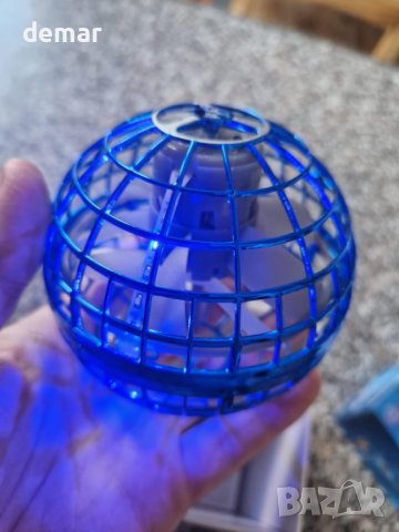 Играчка ховър летяща топка, глобус, магическа топка - синя, червена, снимка 9 - Друга електроника - 42312582