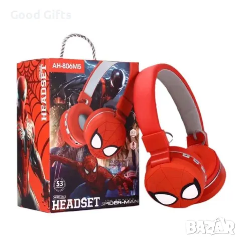Безжични Bluetooth Слушалки Спайдърмен Spiderman