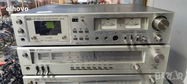 Стерео усилвател, тунер и дек ITT, снимка 3 - Ресийвъри, усилватели, смесителни пултове - 49928522