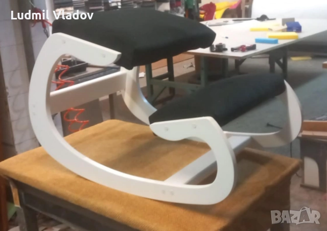 Ергономичен стол за опора за колене, снимка 2 - Столове - 51915391