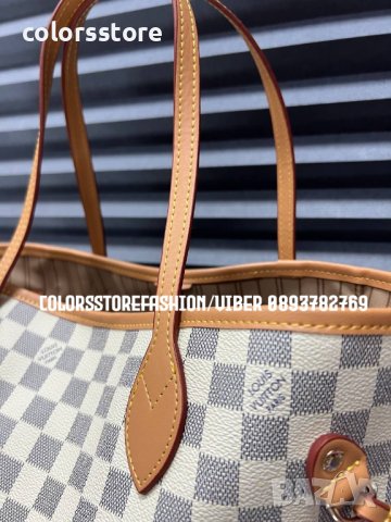 Чанта Louis Vuitton Neverfull/каре код  Br367, снимка 3 - Чанти - 32904571