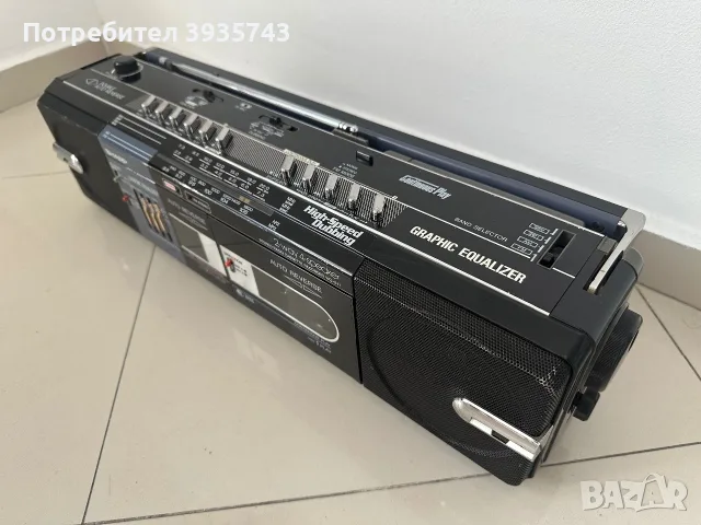 Sharp WQ-571Z(BK) Japan , снимка 4 - Радиокасетофони, транзистори - 56440398