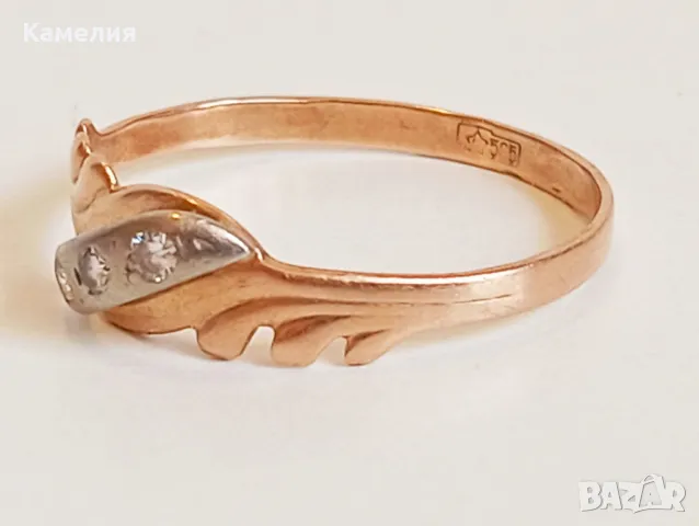 Руско злато , снимка 7 - Пръстени - 47575950