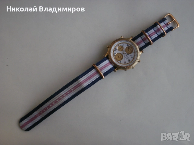 Seiko chronograph Сейко мъжки ръчен японски часовник, снимка 2 - Мъжки - 52201544