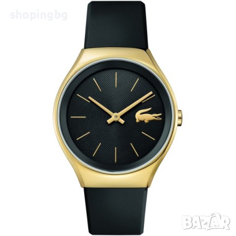 Дамски часовник Lacoste в златист и черен цвят НАМАЛЕН, снимка 5 - Дамски - 42622545