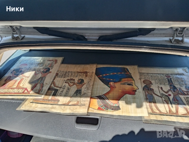 Папируси Картини ЕГИПЕТ, снимка 6 - Картини - 51534556