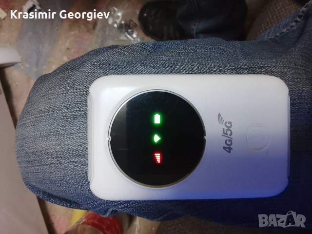 Преносим рутер бисквитка R603-E с батерия, снимка 2 - Рутери - 52842304