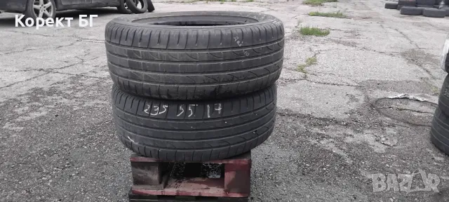 Гуми 235 55 17 Бриджстоун Bridgestone 2 броя. Нов внос. Не са нови., снимка 11 - Гуми и джанти - 50235968