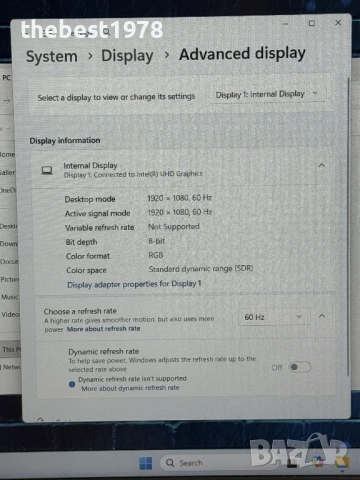15.6 Lenovo Slim 3`Core i5-12450H/16GB DDR5/512GB NVMe/Full HD IPS/Подсветка/Бат 8ч, снимка 8 - Лаптопи за работа - 54237089