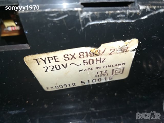 schneider 8193-made in finland внос france 2612221610, снимка 4 - Радиокасетофони, транзистори - 39112467