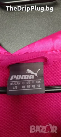 Puma дамско горнище размер L розовъ, снимка 5 - Спортни екипи - 56239555