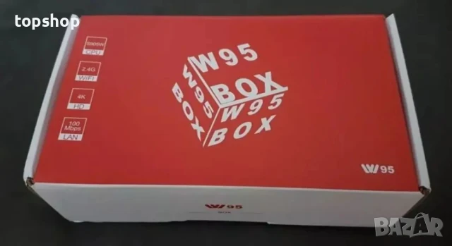 Тв бокс W95 с 2GB RAM и 16GВ ROM Android 7.1 и процесор Amlogic S905W, снимка 2 - Приемници и антени - 50529213