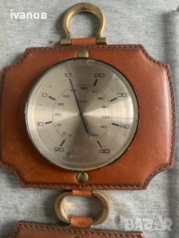 барометър термометър влагомер , снимка 3 - Антикварни и старинни предмети - 48358000