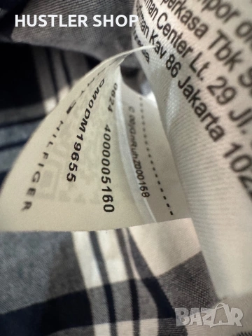 Мъжка риза TOMMY HILFIGER. Размер S/M, снимка 10 - Ризи - 54149494