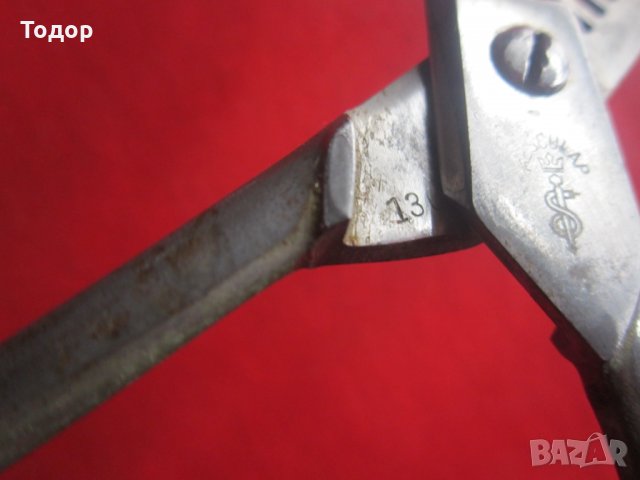 Страхотна фризьорска ножица ножици Ескулап Солинген, снимка 6 - Фризьорски принадлежности - 31781822