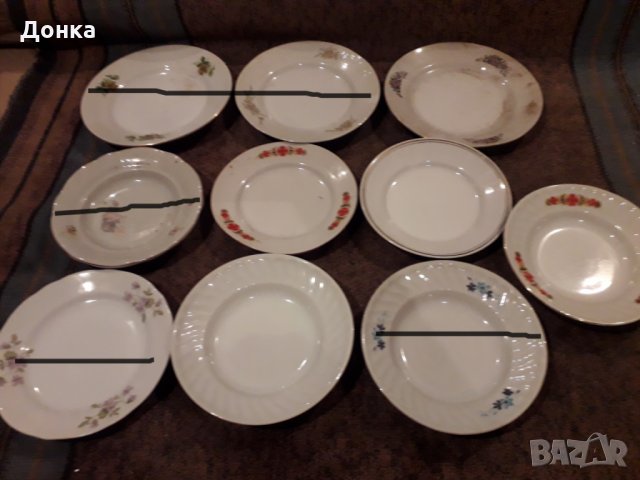 Чинии,чашки,купички стъклени и порцеланови, снимка 12 - Чинии - 33941264