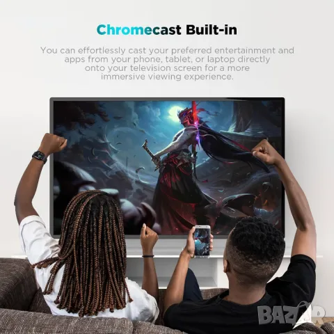 Android TV Box Tanix KICKPI KP1 Google TV 12 Google & Netfliх certificate, гаранция, снимка 10 - Плейъри, домашно кино, прожектори - 45389762