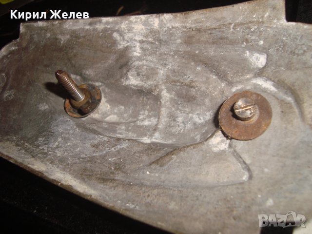 СТАР БАРОКОВ МЕТАЛЕН БАРЕЛЕФ АПЛИКАЦИЯ ОЛОВО СТИЛЕН и КРАСИВ 20887, снимка 9 - Антикварни и старинни предмети - 31696949