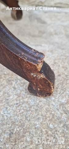 Винтидж помощна масичка с чекмедже, снимка 18 - Маси - 54229933