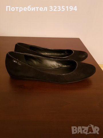 Calvin Klein черни обувки, снимка 4 - Дамски ежедневни обувки - 34877720