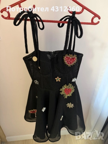 РОКЛЯ NIKOLE COLLECTION|Обличана веднъж|Като нова, снимка 4 - Рокли - 53898300