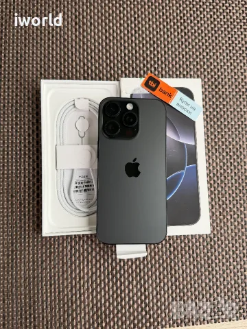 100% Батерия🔋 ❗️ iPhone 16 Pro ❗️Лизинг от 30€/мес ❗️Black Titanium 128Gb - черен / като нов! , снимка 4 - Apple iPhone - 55832745
