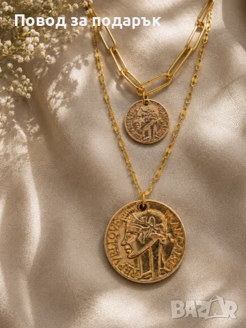 Сет от две модерни колиета, снимка 2 - Колиета, медальони, синджири - 55797878