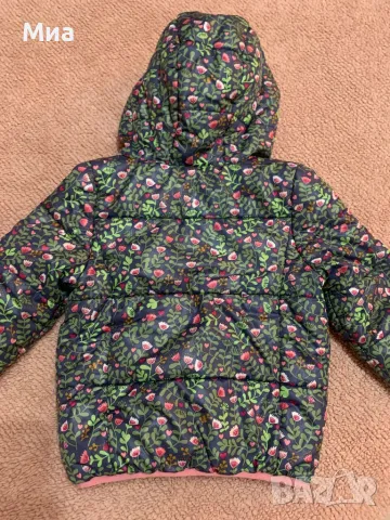 Ватирано яке с качулка Liegelind, снимка 5 - Бебешки якета и елеци - 47810185