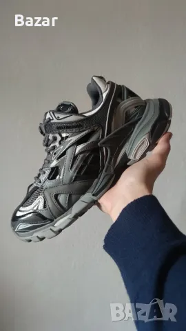 Balenciaga Размер 43 сиви и 44 номер черни обувки маратонки кецове мъжки , снимка 1