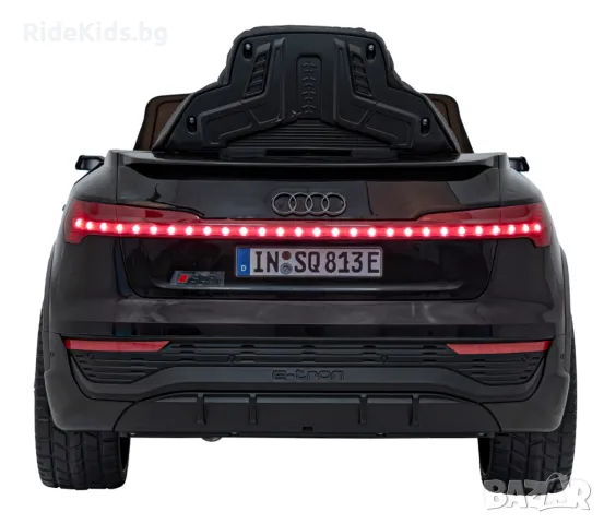 Audi SQ8 12V – Детски акумулаторен джип, Черен, EVA гуми, снимка 6 - Детски велосипеди, триколки и коли - 50418596