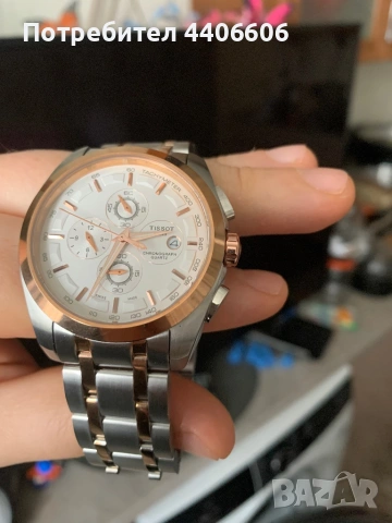 (почти) чисто нов швейцарски Tissot Coutourer хронограф-тахиметър